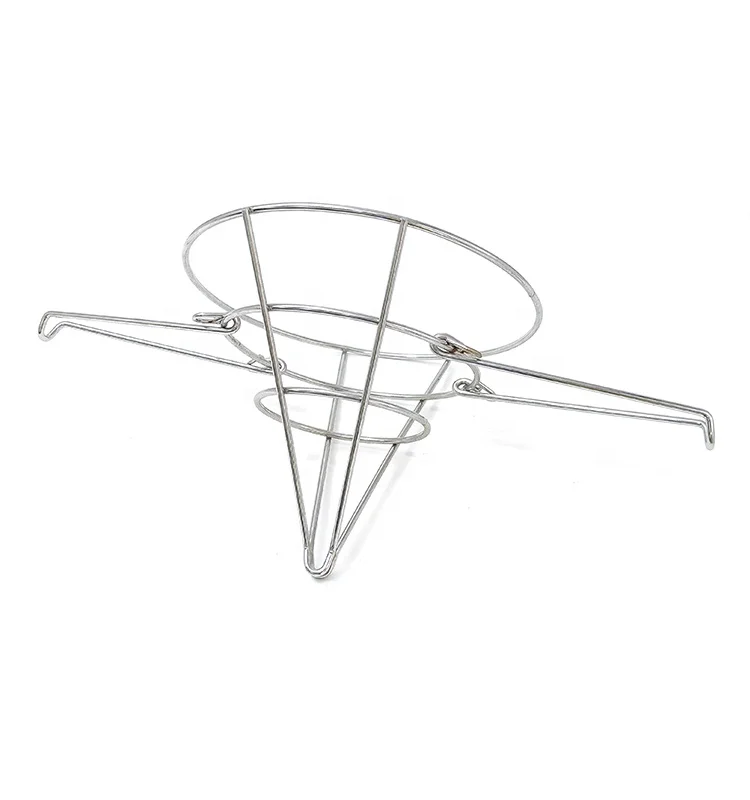 Master Fryer Oil Filter Stand with Folding Arms to Attach to Deep Fryers,Cooking Oil Filter Holder,Maple Syrup Cone Filter Stand