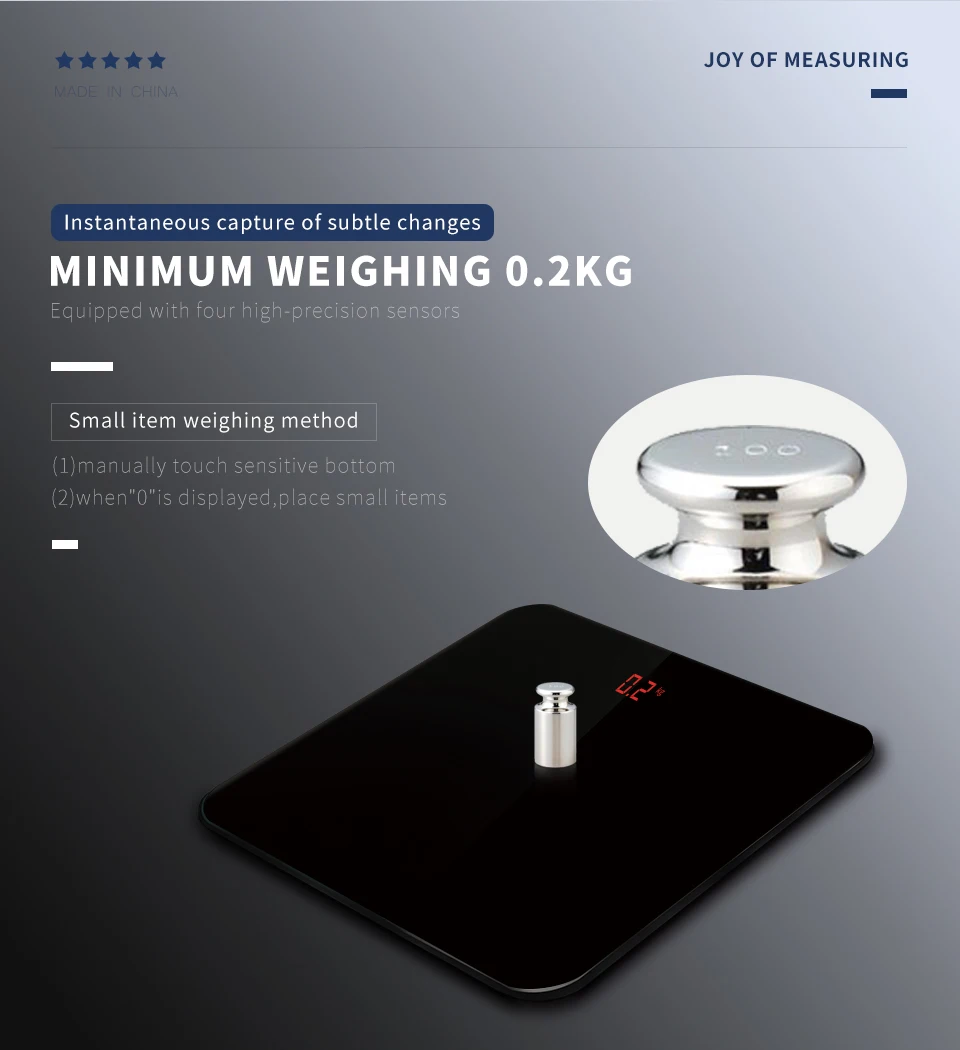 2021 multi color Led display  factory price scale cheapest mechanical economical bathroom scale