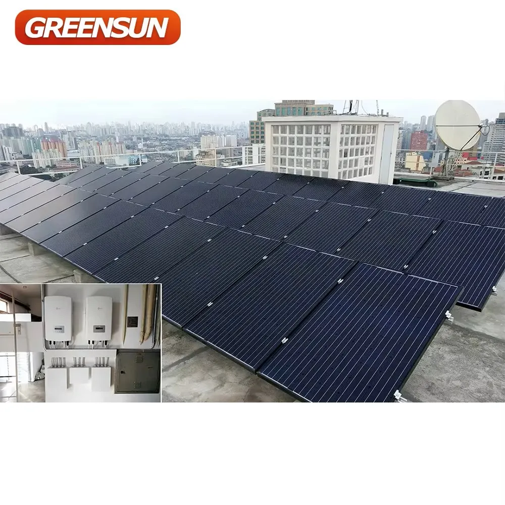 Us Version Three Phase 220v Solar System 25kw 30kw 36kw PV on Grid Solar Power System With Solis Inverter