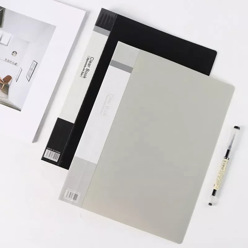 Высококачественный прозрачный пластиковый лист A4 с логотипом на заказ, протектор PP, презентационный файл для документов