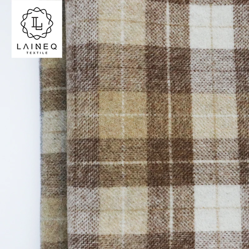 Stock fabric 80%wool 20%nylon merino Australia wool fabric for coat