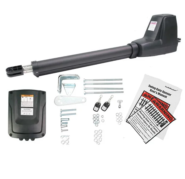 LM1202 800kgs New Arrived DC 24V Automatic Swing Solar Gate Opener Swing Gate Motor from Factory Manufacturer