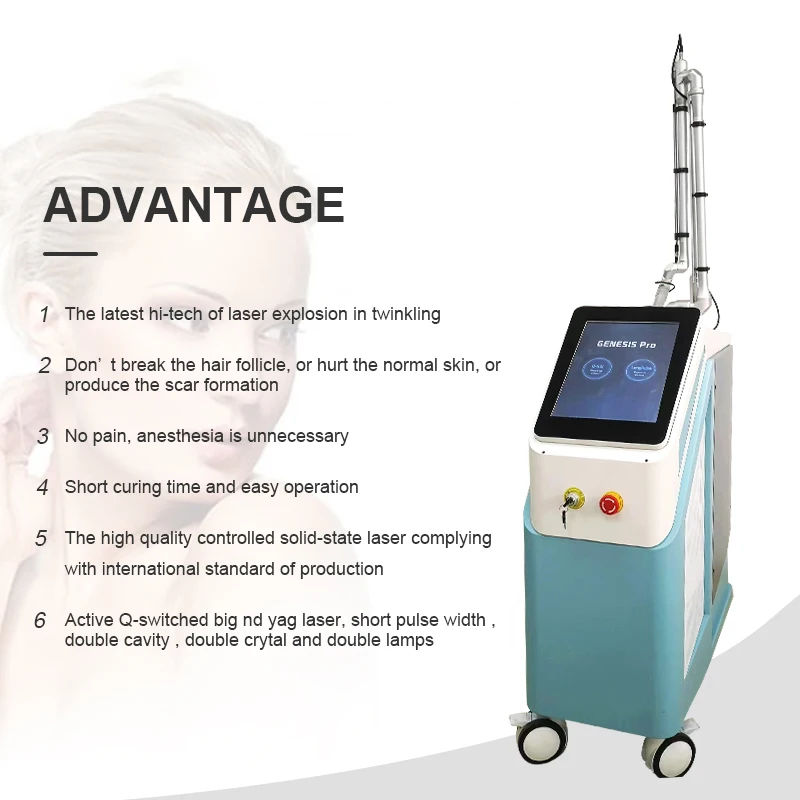 DMG manufacturer laser picoseconde professional high quality portable picosecond laser