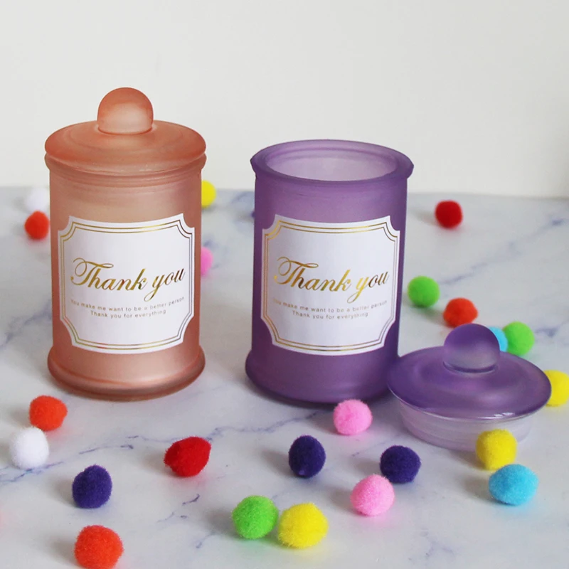 Wholesale Customize Candle Manufacturers Soy Gift Mini Candles Christmas Gift Frost