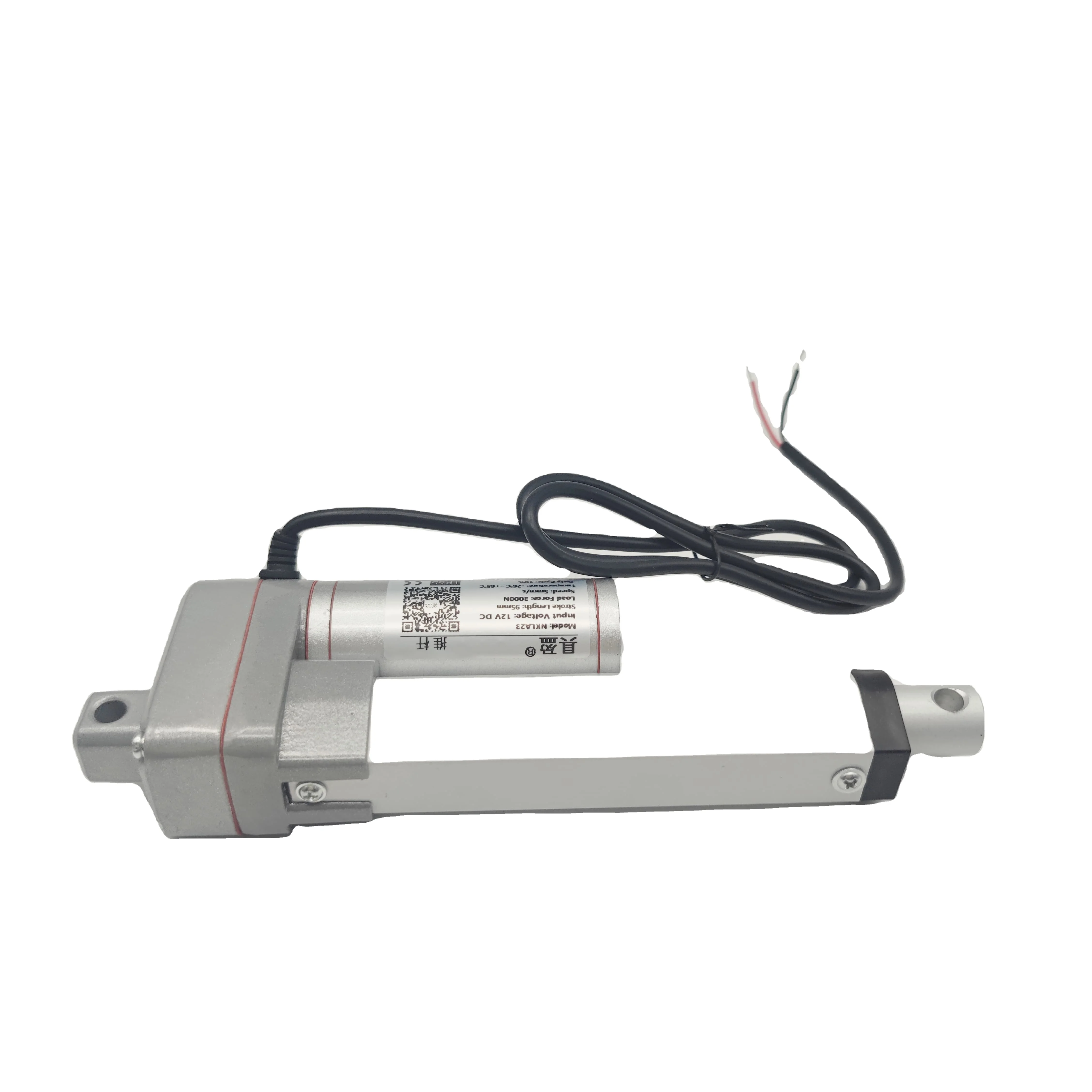 1000n solar tracker 12v 24v dc motor linear electric actuator for recliner massage bed solar tracker lawn tractor snowblowe