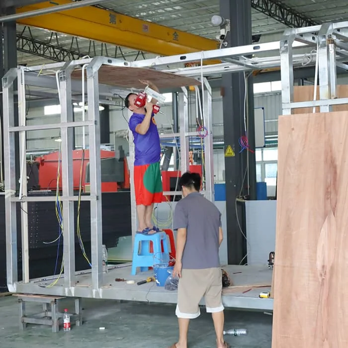 2023 New Mobile Homes Casa Pequea Tinyhouse Prefabricated House 3 Bedrooms And Living Room Yunsu Capsule House