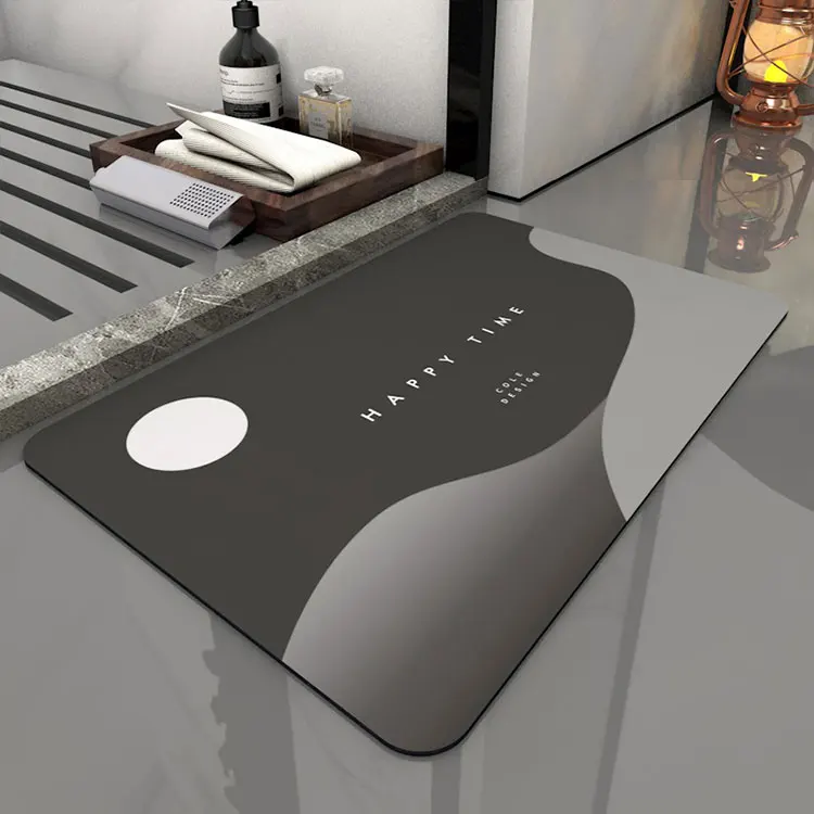 The Most Popular Wholesale Manufacture Non Slip Bath Mat Microfiber Memory Foam Bath Mats For Bathroom