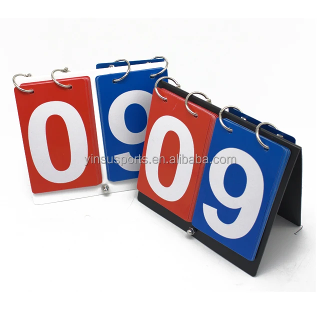 Portable 2 Digit PVC Material Waterproof Scoreboard for various games Volleyball Football Competition Score Board
