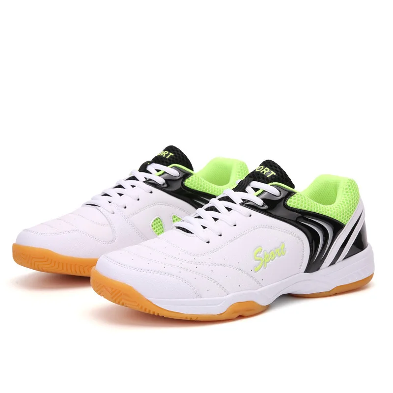 Men Women Outdoor Sports Non-slip Durable Oxford  Casual Shoes Badminton Shoes PU Tennis Shoes for Sale