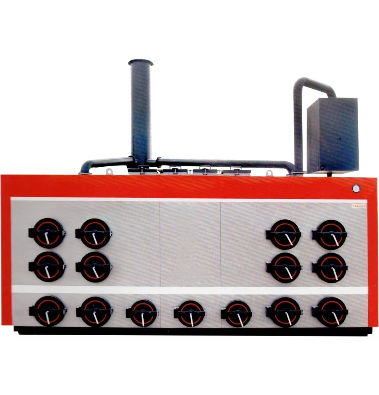40,000 calorie -- 1.80 million calorie low temperature discharge multi-threaded pipe winding water heater boiler