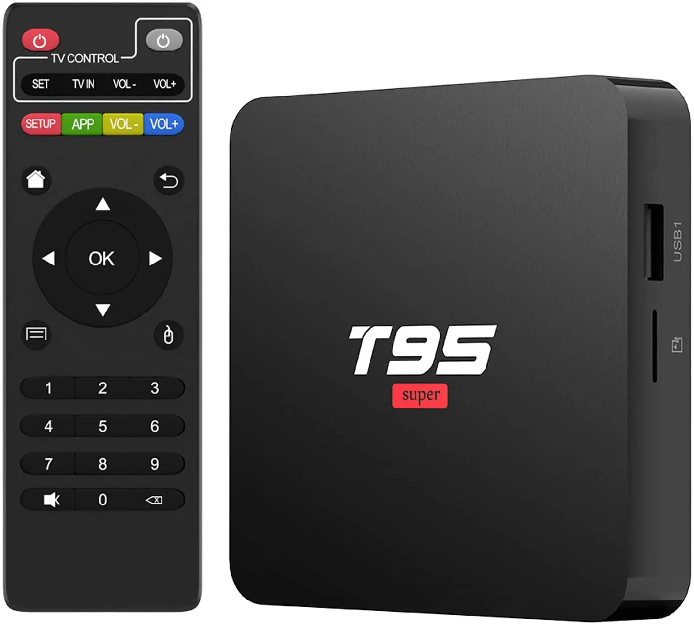 T95 Super Android 10.0 TV Box Android 10 Allwinner H3 Smart TV Box 4K Set Top Box 2GB 16GB T95super Quad Core 2.4G Wifi H.265
