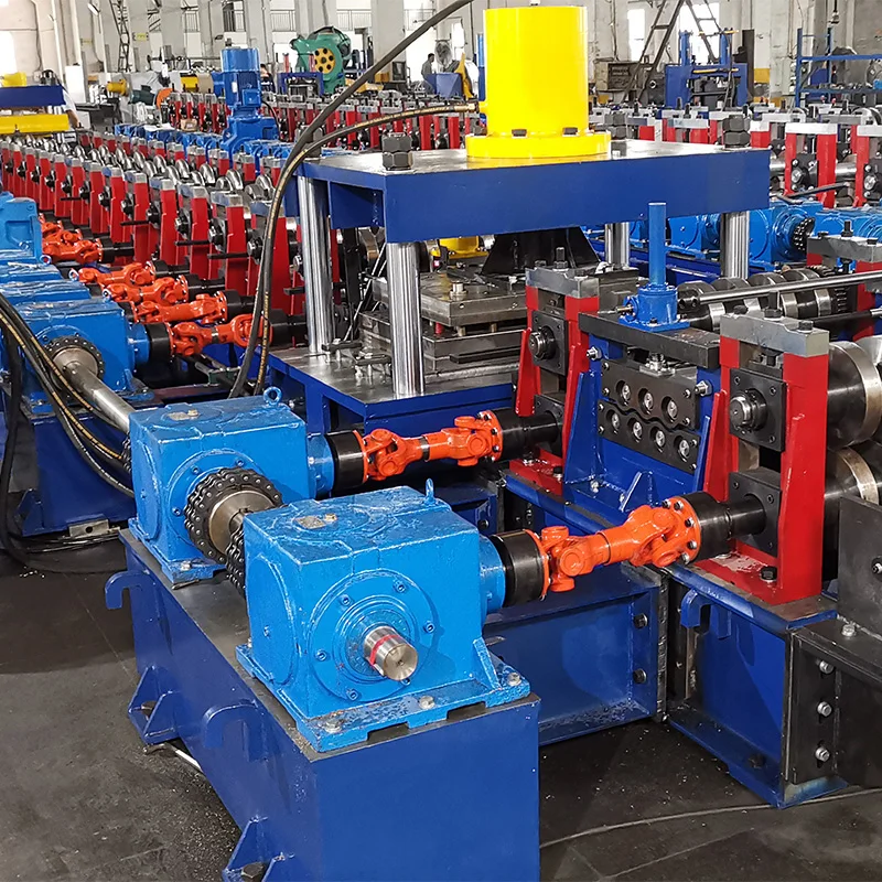 2 Waves 3 Waves Crash Barrier Highway Guardrail Metal Steel Sheet Making Roll Forming Machine