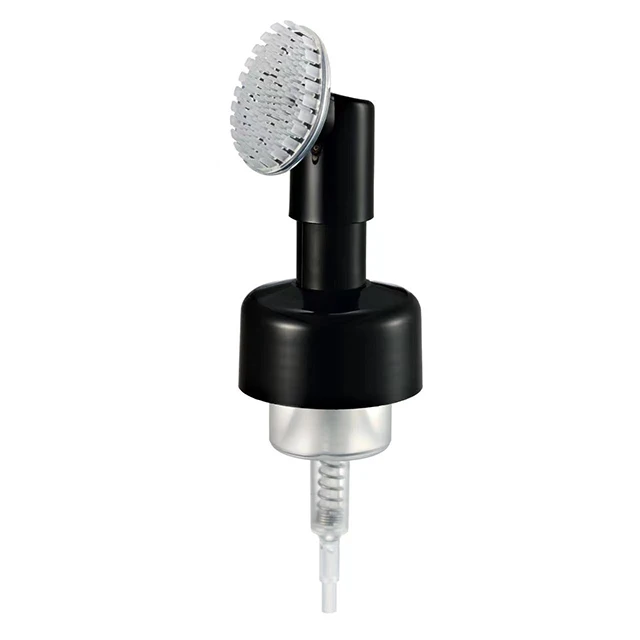 Косметический PP пенный насос Квадратная бутылка Простой Дизайн кисть силиконовая насадка насоса для дозатора мыла