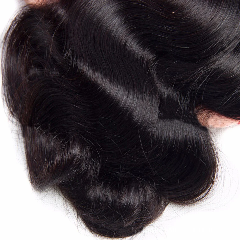 Cheap factory price wholesale price double drawn hair bundles body wave bundles with closure to match Malaysian human hair