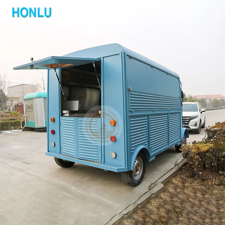 Wholesale Standard Food Trailer Fully Kitchen Equipments Coffee Food Cart Food Truck For Sale