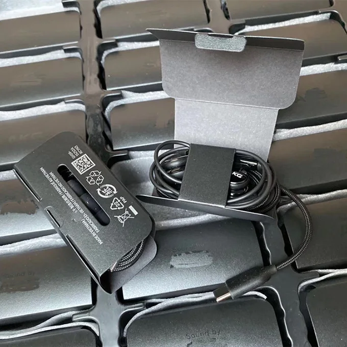 USB C HIFI Stereo Earphones Type C in Ear Headphones for Samsung Note10 S20 S22 Type-C Headset Earbud for AKG Handsfree