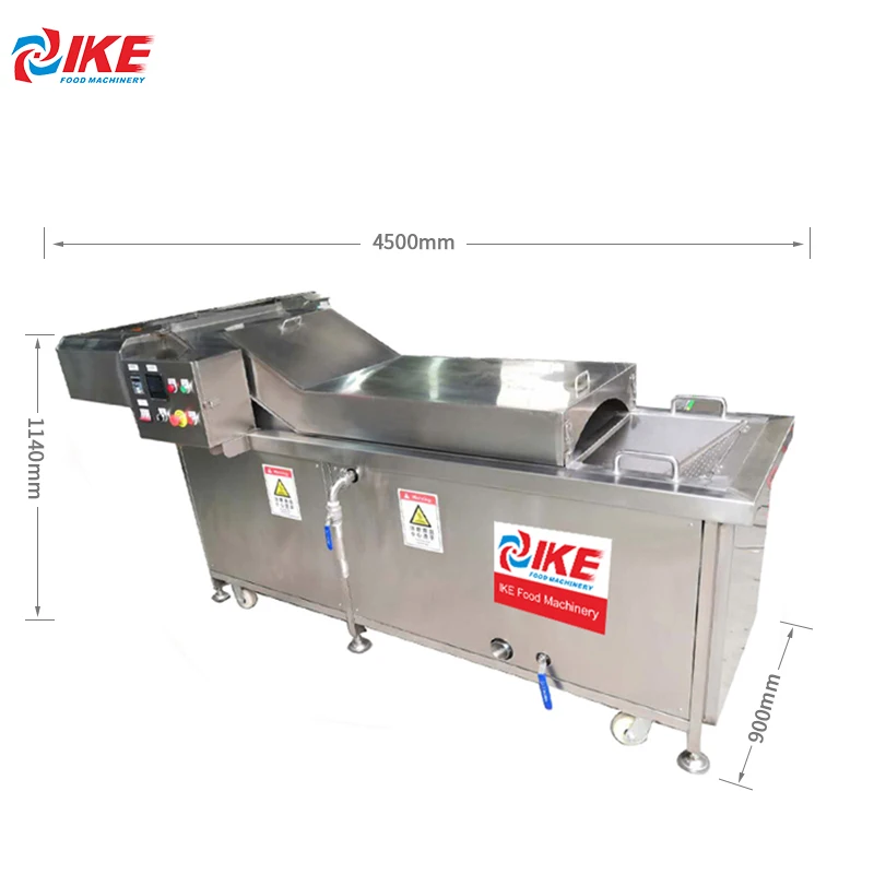 Industrial Large Batch Fruit And Vegetable Cooling Machine Chinese Cabbage Cucumber Mushroom Blanching Food