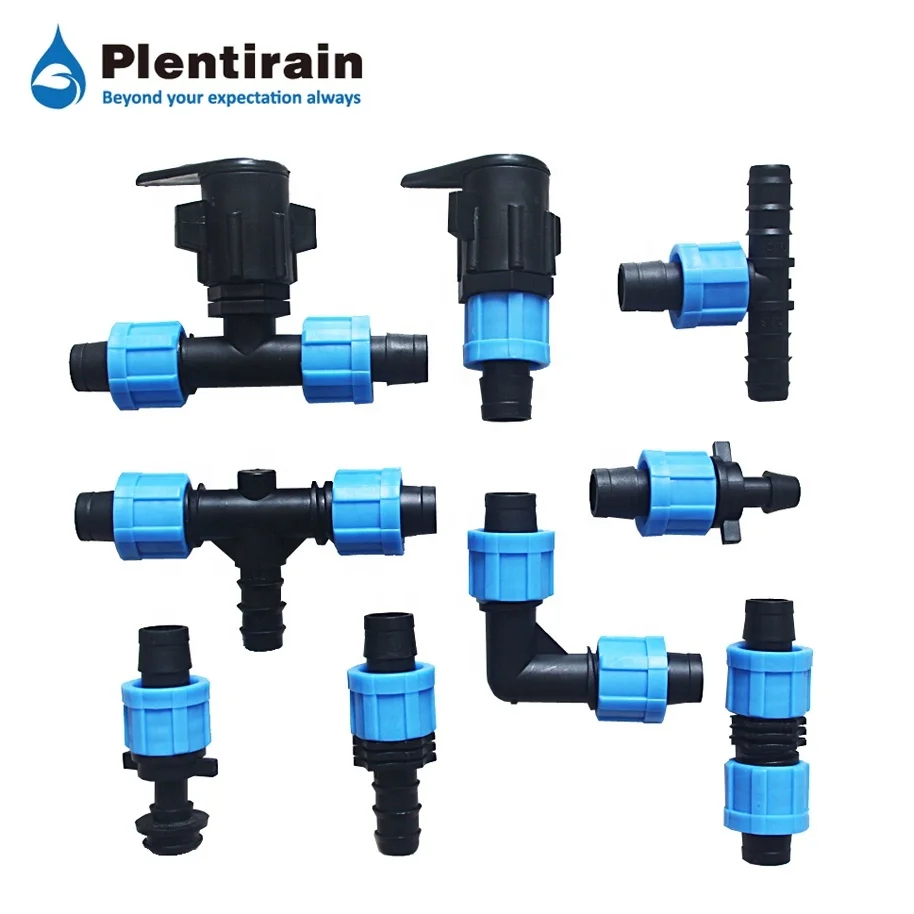  Plentirain сельское хозяйство капельная лента фитинг пластиковые фитинги