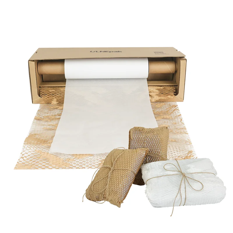 Eco Friendly Recycled Brown Kraft Wrapping Honeycomb Paper Packaging