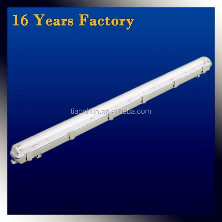 CE Rohs 2ft 4ft T8 T5 outdoor IP65 waterproof fluorescent batten light fixture