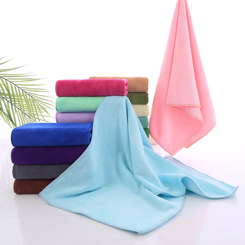 Hot Sale Gym Towel Embroidered Soft Clean Absorbent Microfiber Sports Towel