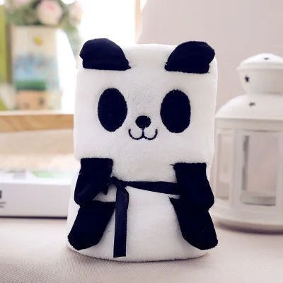  Cartoon animal roll blanket children flannel PET throw Christmas