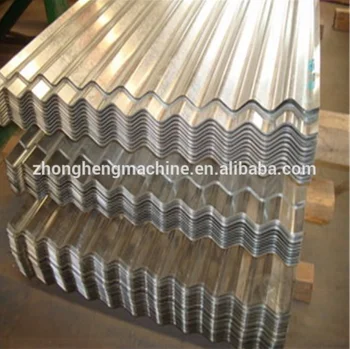 Zinc Galvanized Corrugated Steel Iron Roofing Tole Sheets Tile Barrel forming   Machine  For Ghana House