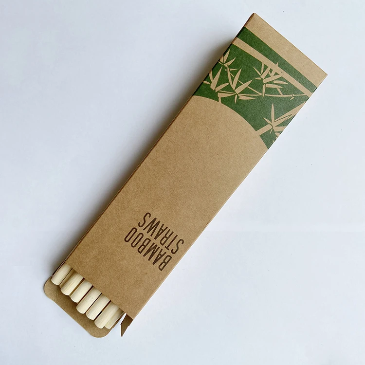 2024 hot sell reusable bamboo straws eco-friendly products disposable bamboo cutlery