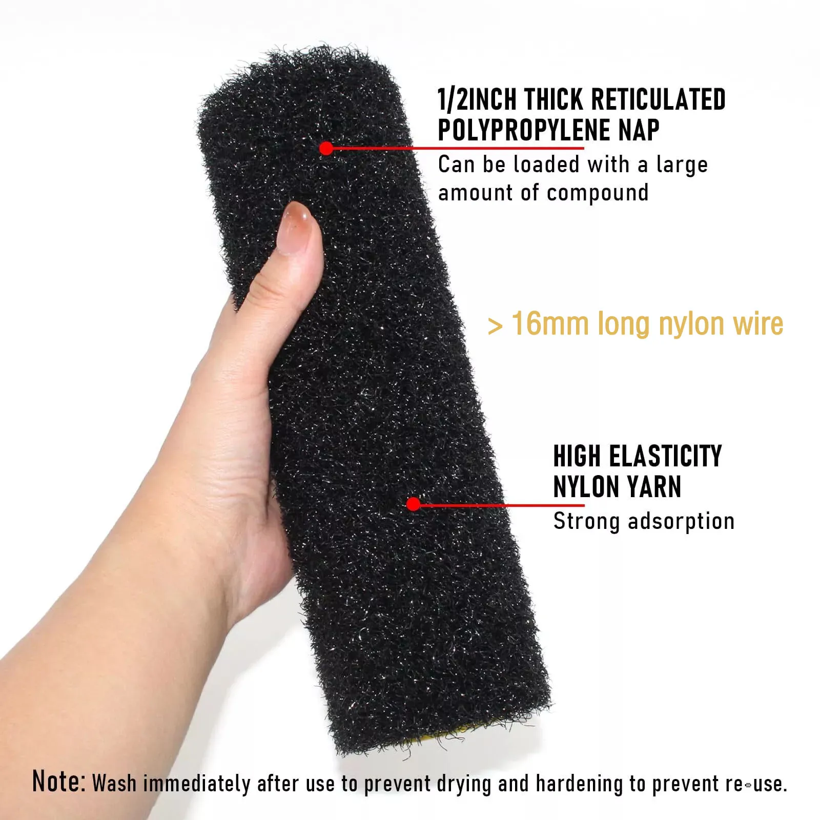 Textured Paint Rollers Wall putty painting Good Quality new Nylon Rollers