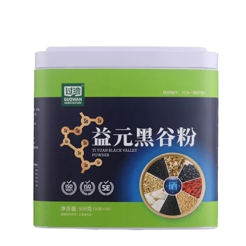 Custom High Quality Healthy Meal Replacement Powder Black Grain Powder