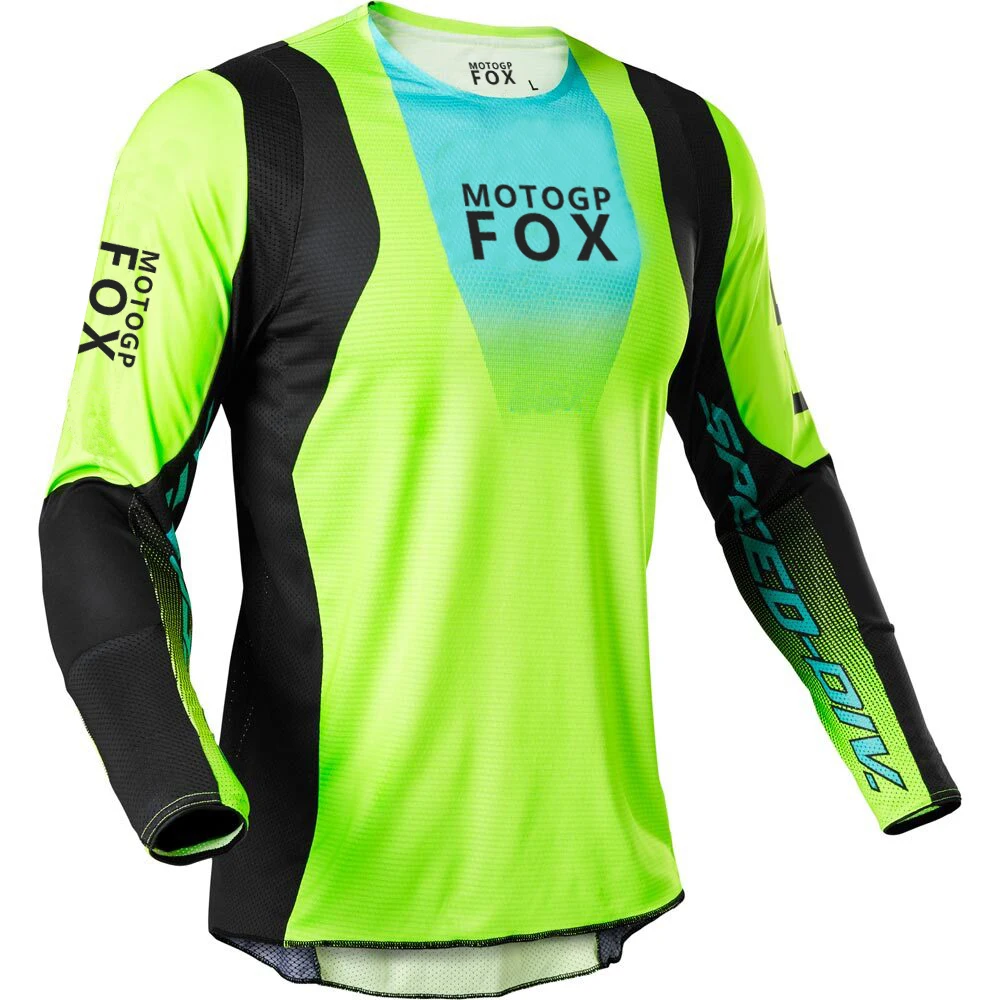 Hot Sales MotogpFox Race Falcon Jersey Street Moto Summer Long Sleeve Mountain Bicycle Offroad Racing T-shirt