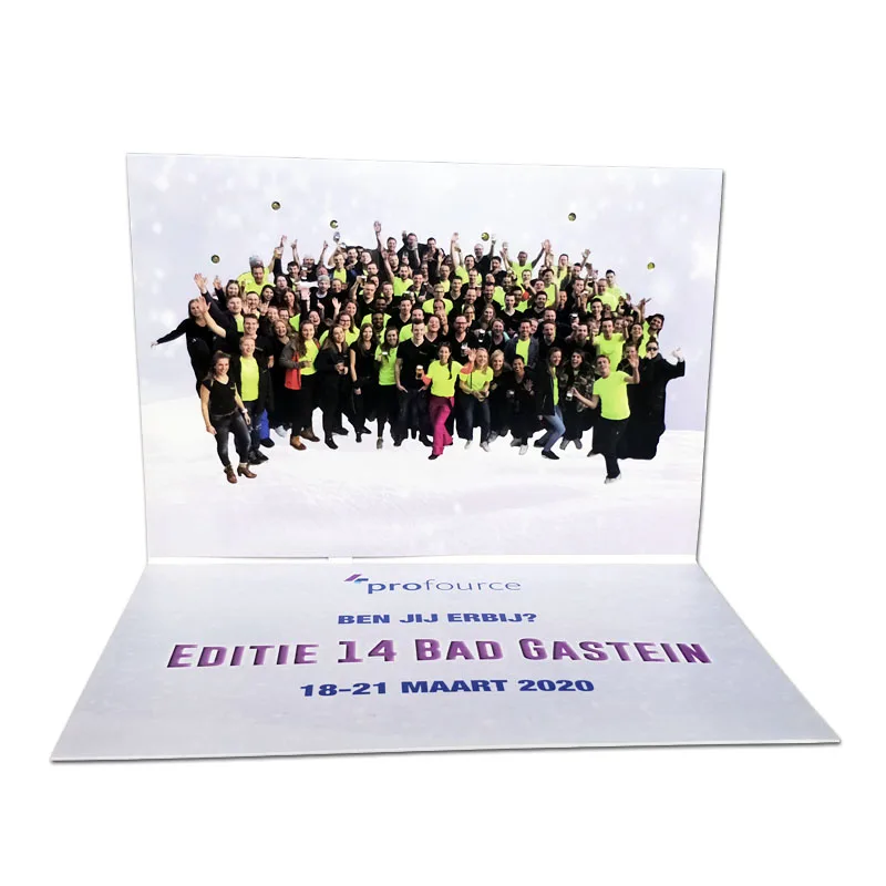 Christmas greeting card/Music christmas card