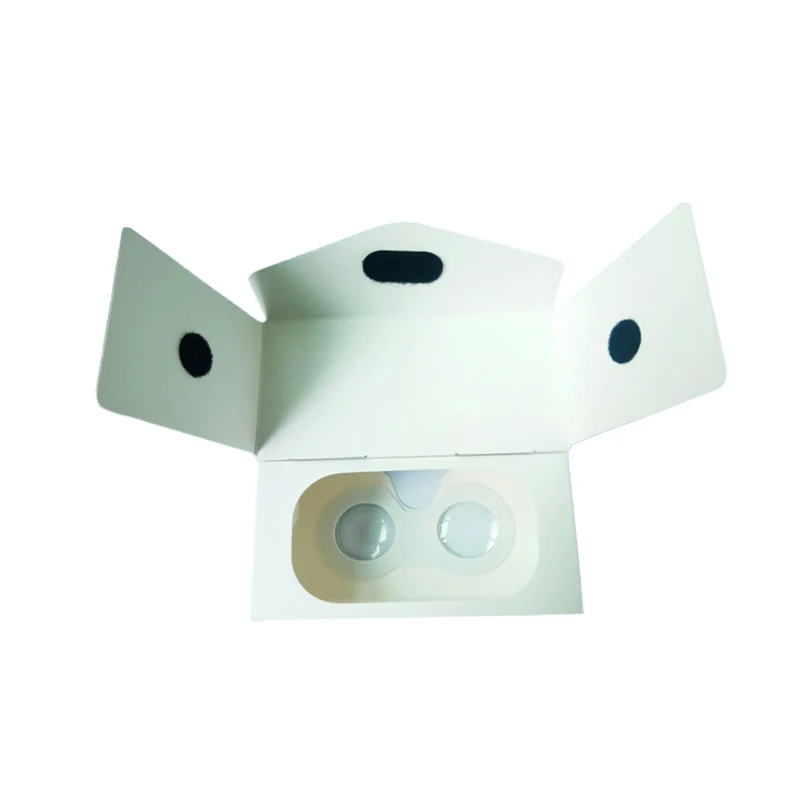 2021 рекламных изделий с логотипом на заказ коробка виртуальной реальности 3D картонные очки виртуальной реальности VR гарнитура для смартфонов Android и IOS