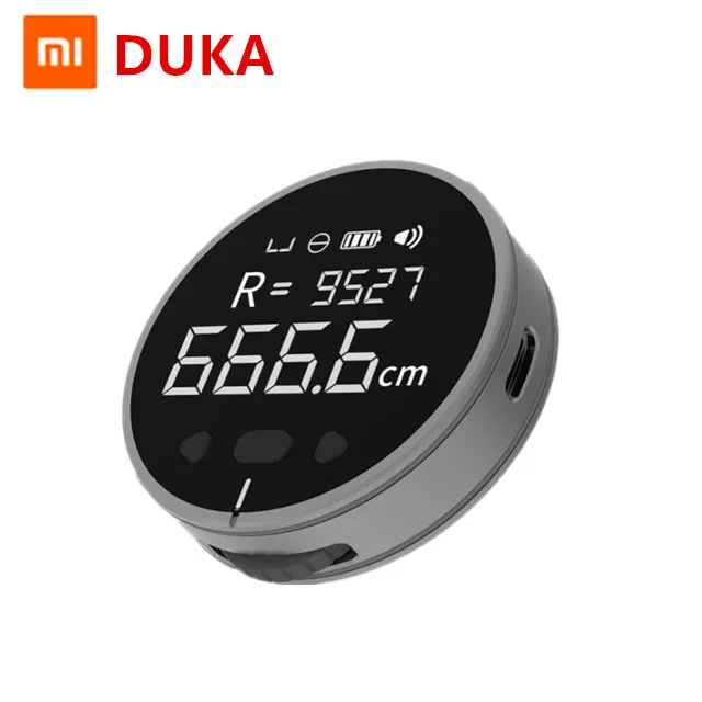 
 Электронная линейка Xiaomi DUKA, перезаряжаемая, 8 функций, дальномер, портативная, HD ЖК-экран, длинная многофункциональная линейка Standbuy  