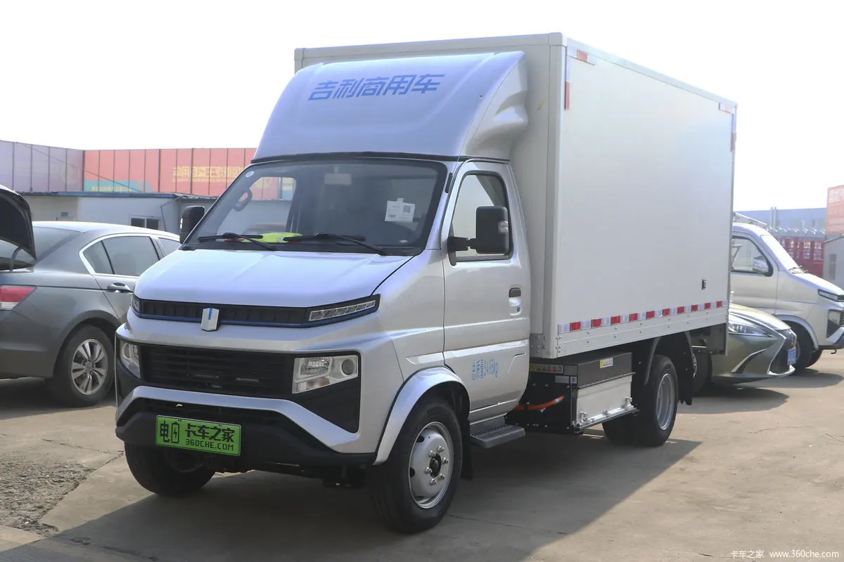 Geely Remote high quality high performance Four-wheeled electric cargo box truck