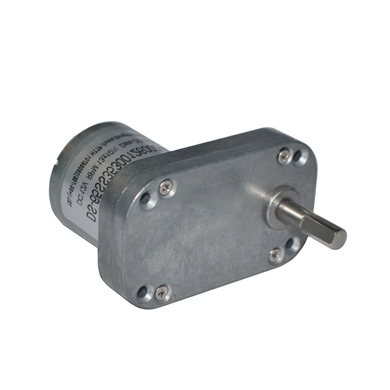 DC Motor Manufacturer 12v 50w dc motor small 90 degree angle 65 mm gearbox