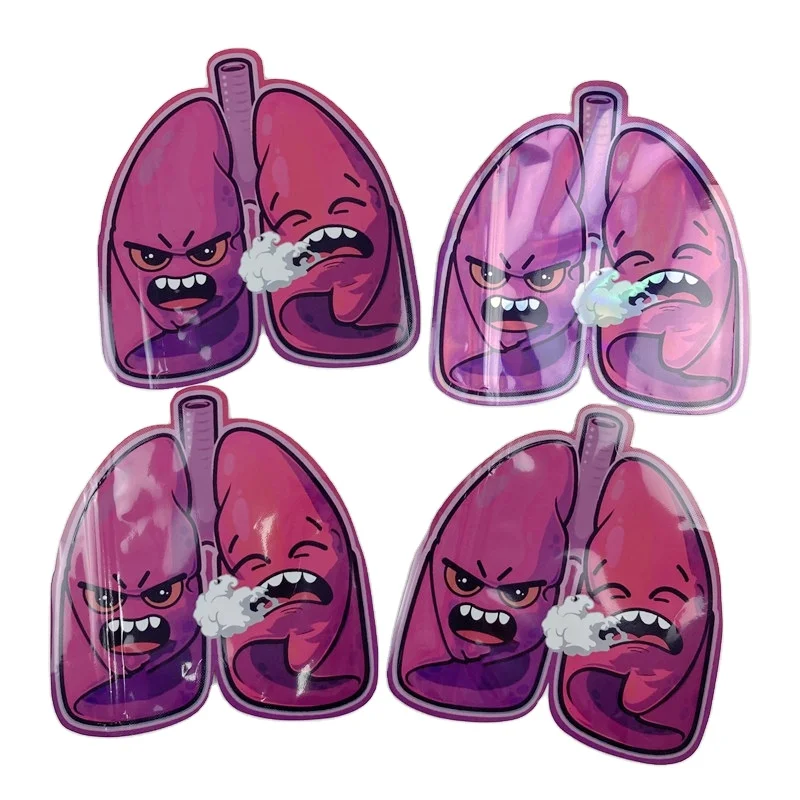 Soft Touch Matte Bags Hologram Die Cut Pouch Flower Seeds Packaging Custom Mylar Bags 3.5 with My Logo