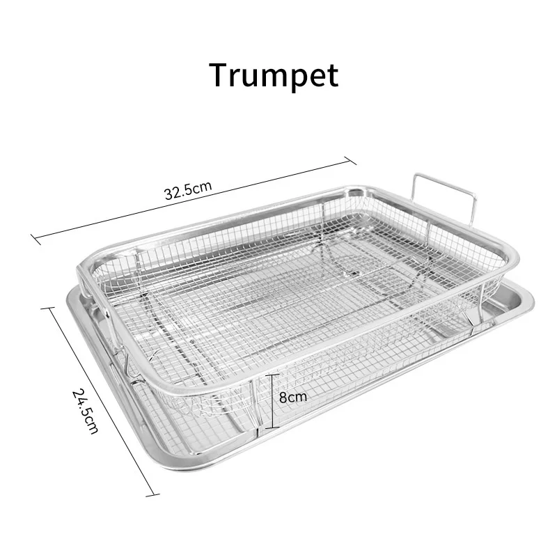 Food Grade Stainless Steel Bbq Grill Grates Expanded Metal Customized Heat Resistant Wire Mesh Basket