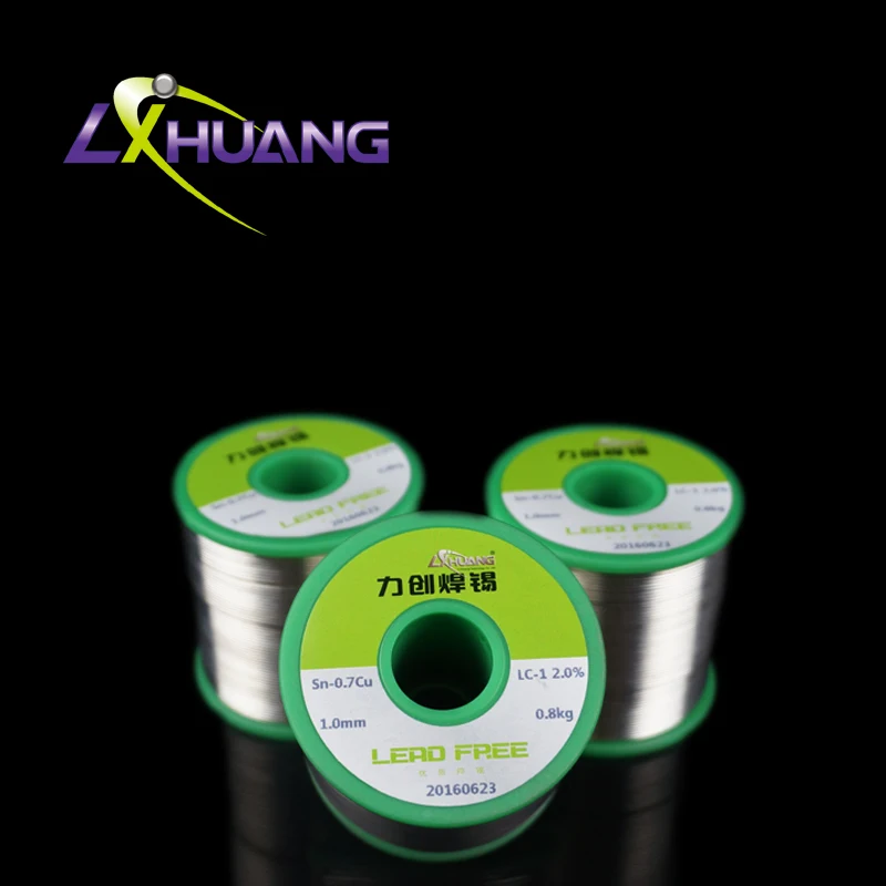 Lichuang wholesale Sn-5Sb 50g lead free solder high temperature soldering tin antimony alloy solder wire welding wires