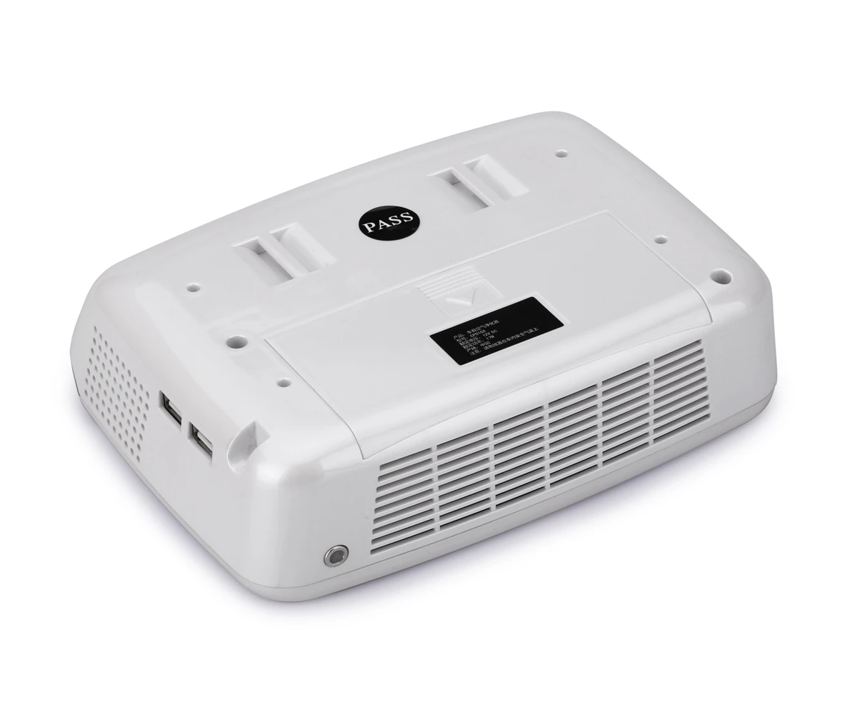 CP016E Smart Car Air Purifier with Real HEPA air cleaner PM2.5 Monitoring UVC Hepa Filter Desk Air Cleaner
