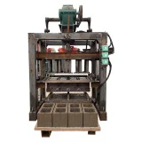 Small portable mobile solid cement limestone clay brick small hollow brick making machine cheap