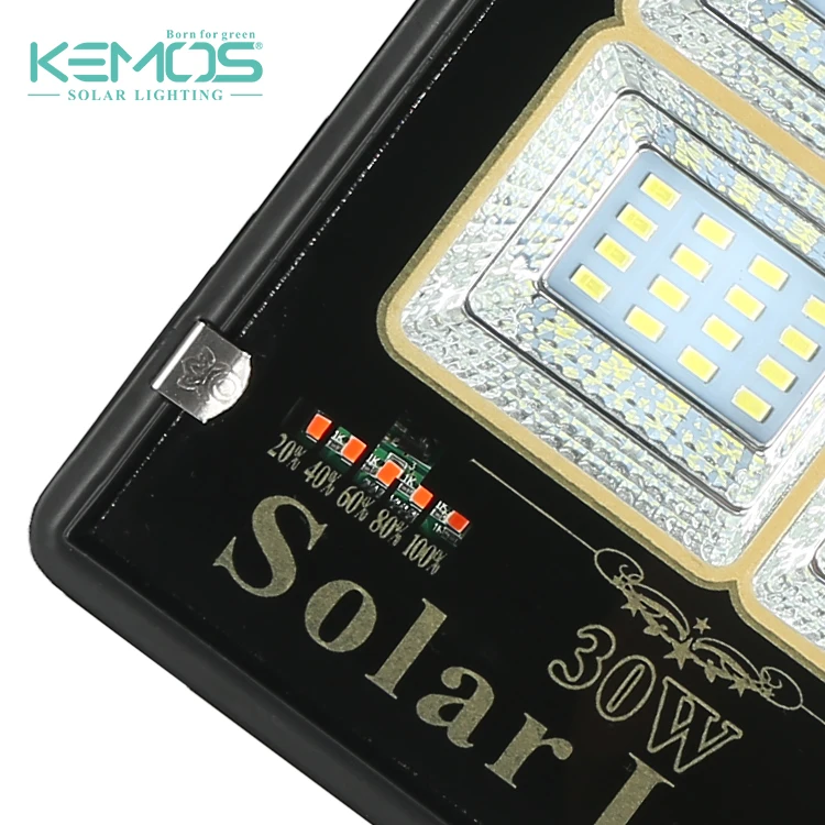 
Solar Power Aluminium IP66 30W 60W 100W 200W 300W Industrial Outdoor Reflector LED Solar Flood Light 