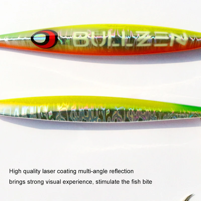 China Factory wholesale Fishing Lures 125mm 150g Slow Pitch Sinking Jigging lead