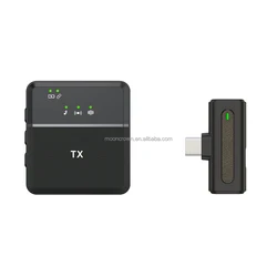 noise cancelling Clip on cordless mike Portable type c iphone Microphone set Lavalier Wireless Mic For Interview youtube phone