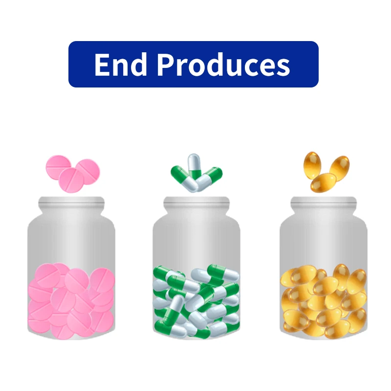 Medicine Automated Conveying Track Small Size Softgel Counter Right Gelatin Capsule And Tablet Filler Bottling Counting Machine