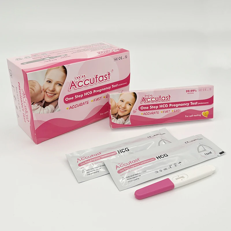 China Factory One Step Hcg Urine Early Pregnancy Test Cassette  Wholesale OEM Service