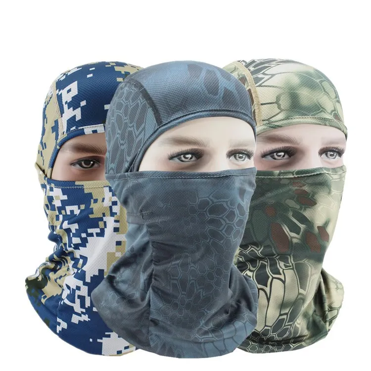 
Python tactical Flying Tiger hat breathable, sunscreen, windproof motorcycle mask warm headgear 