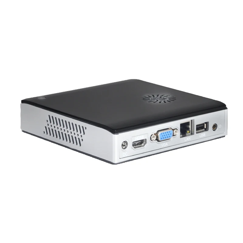 Intel Celeron N2840 Portable Desktop Computer Rs232 Serial Port 3Usb Industrial Mini Pc