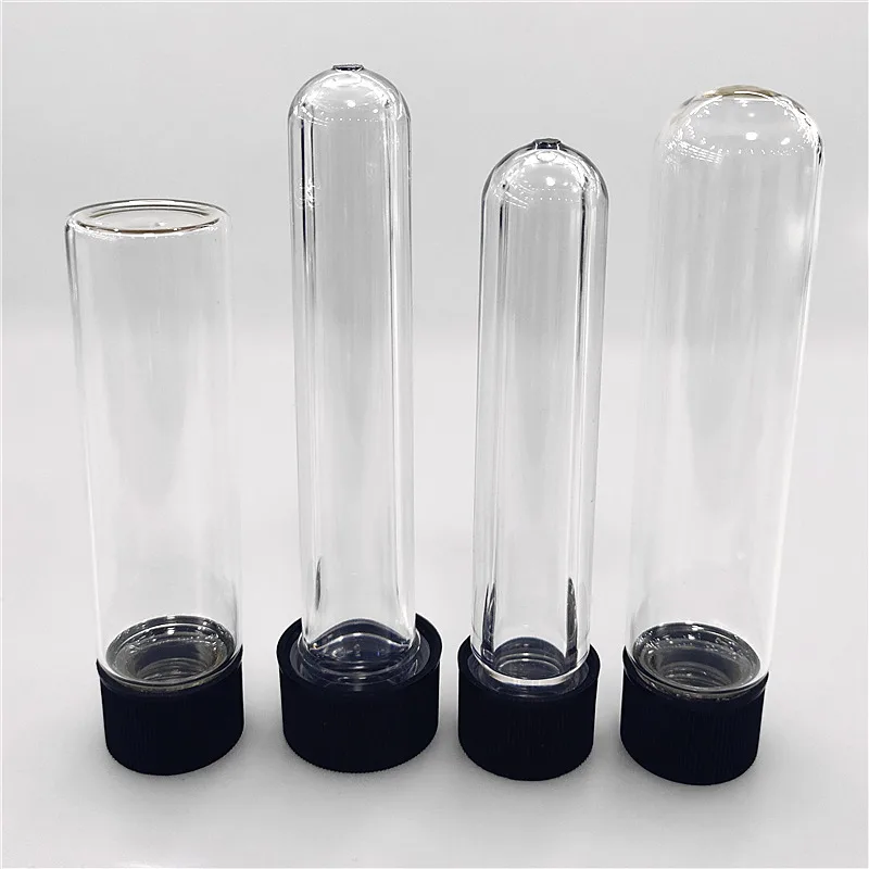 
Hot sale 116mm 120mm 110ml 98mm Screw Top aluminum Pre-Roll Tube With Child Resistant Black Lid For tabacoo Packing 