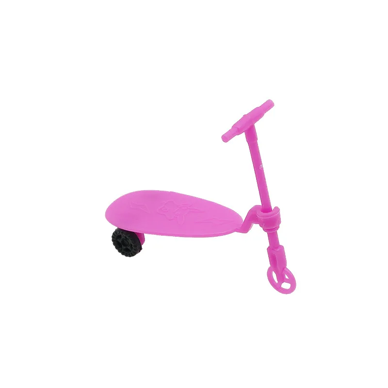 Mini DIY Scooter Car Model Toy Cheap Promotional Plastic Assembled Sliding Toys for Kids